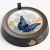 (Pre-Order) 2026 Canada $125 Murano Silvery Blue Butterfly Fine Silver Coin