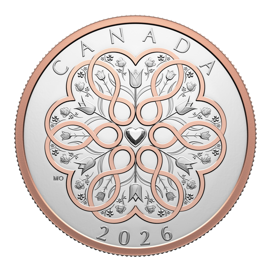 2026 Canada $20 Celebrate Love Fine Silver (No Tax)