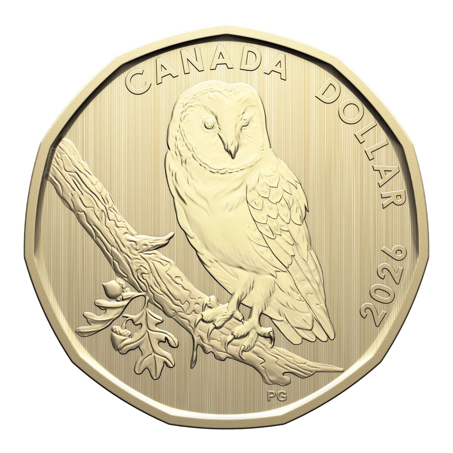 2026 Canada Barn Owl Loon Dollar Specimen
