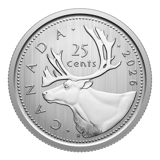 2026 Canada 25-cents Specimen
