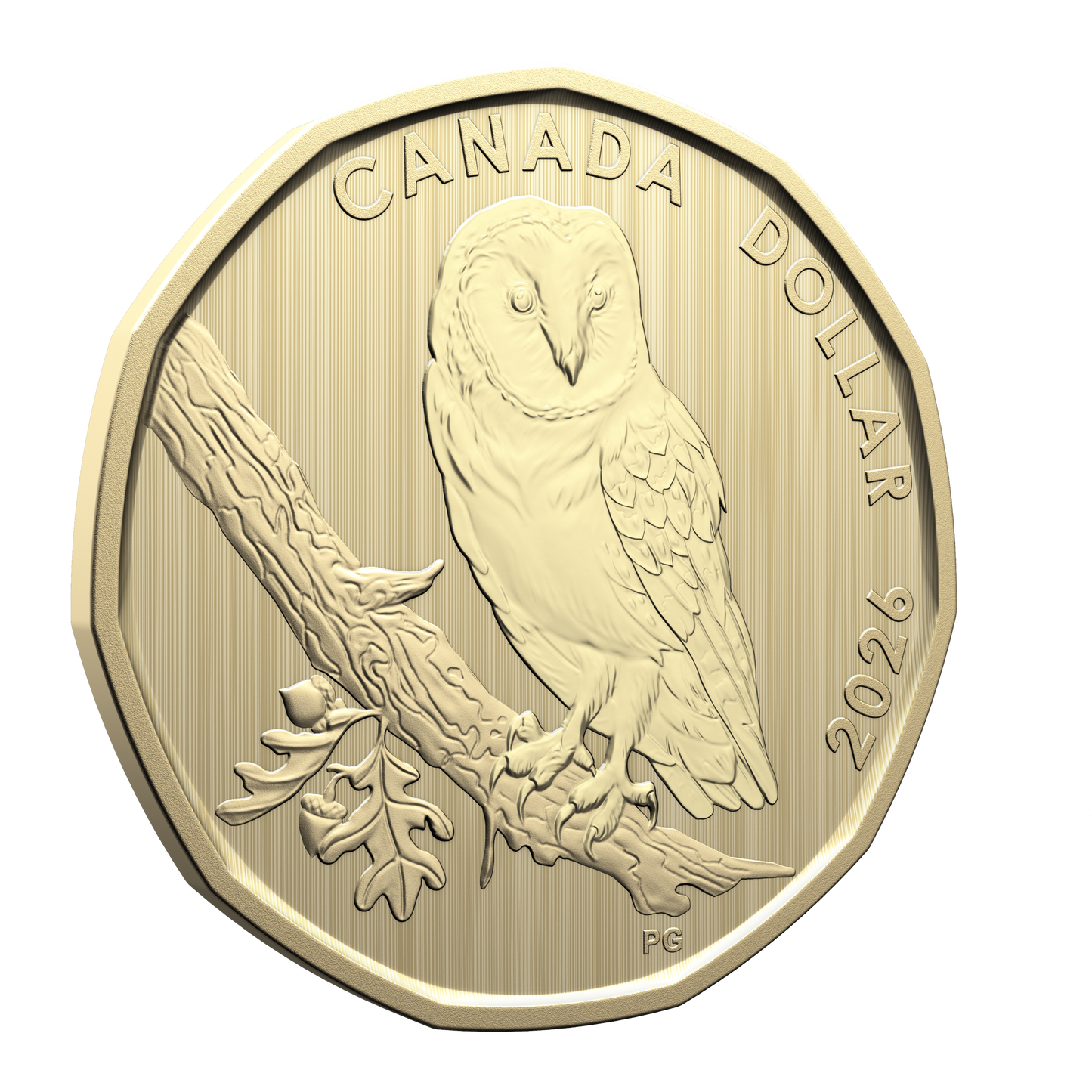 2026 Canada Barn Owl Loon Dollar Specimen