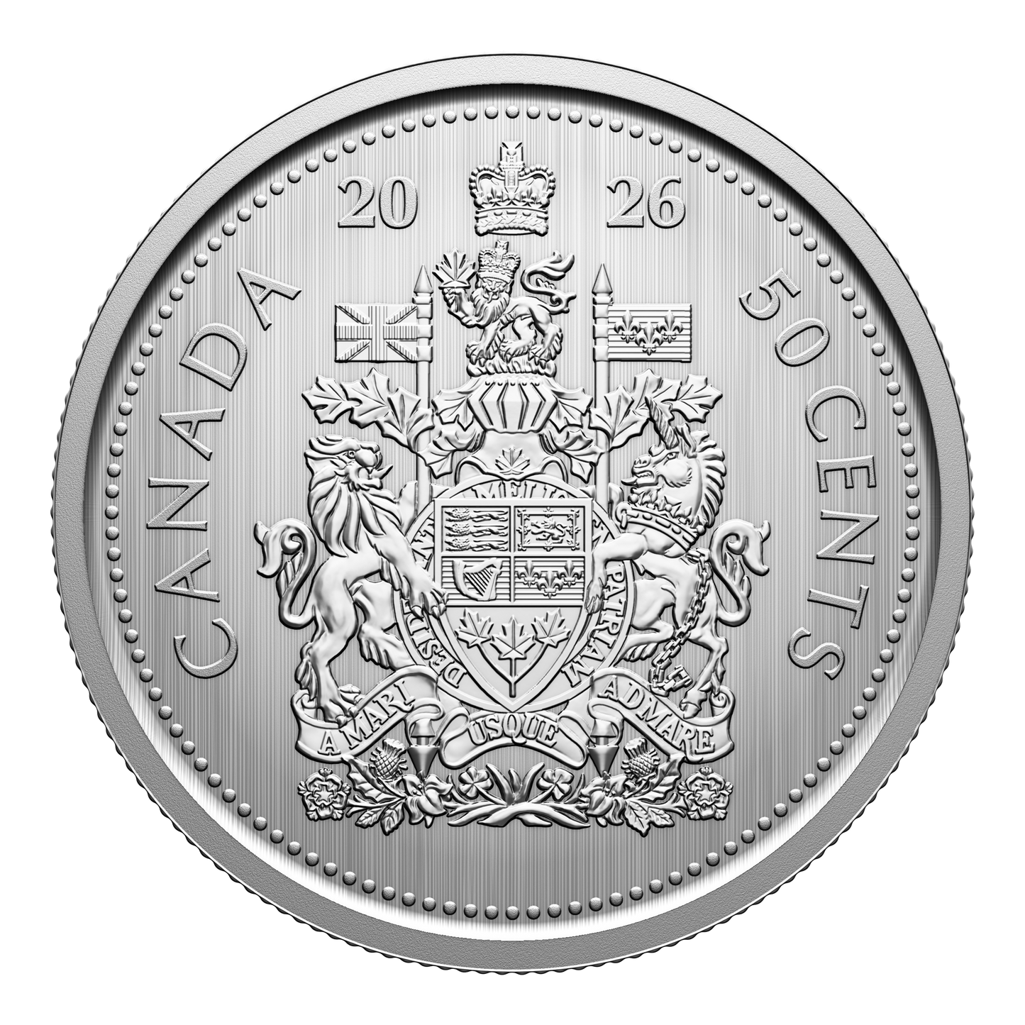 2026 Canada 50-cents Specimen