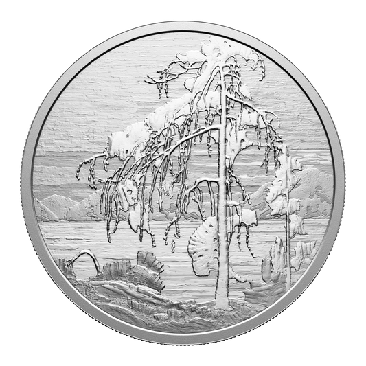 2026 Canada $30 The Jack Pine by Tom Thomson 2oz. Fine Silver (No Tax)