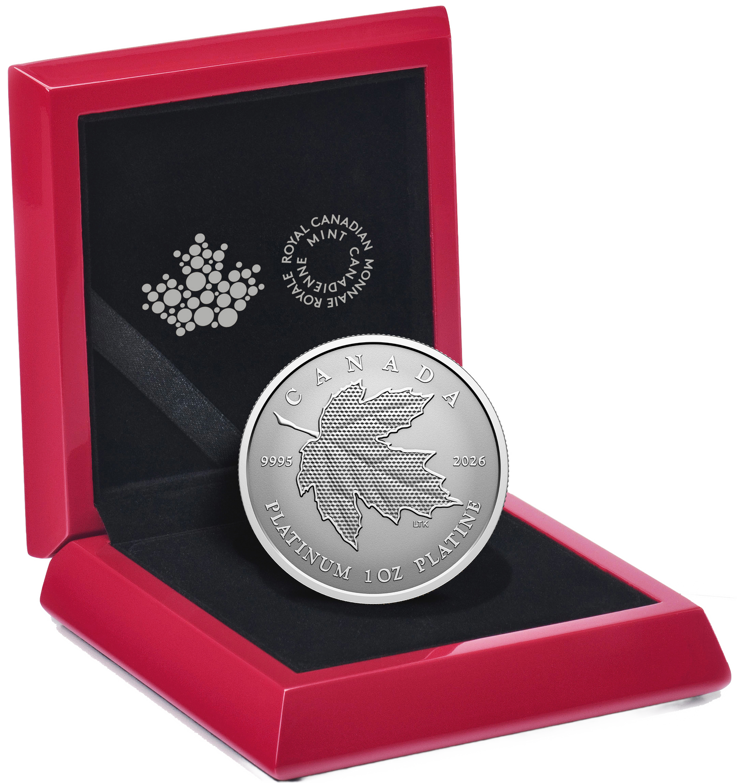 2026 Canada $300 Maple Leaf Forever Pure Platinum Coin (No Tax)
