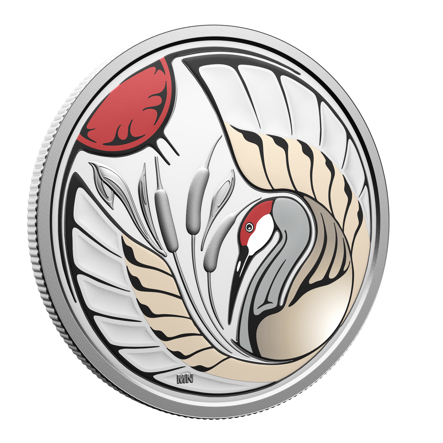 2026 Canada $15 Clan Animals: Sandhill Crane Fine Silver (No Tax)