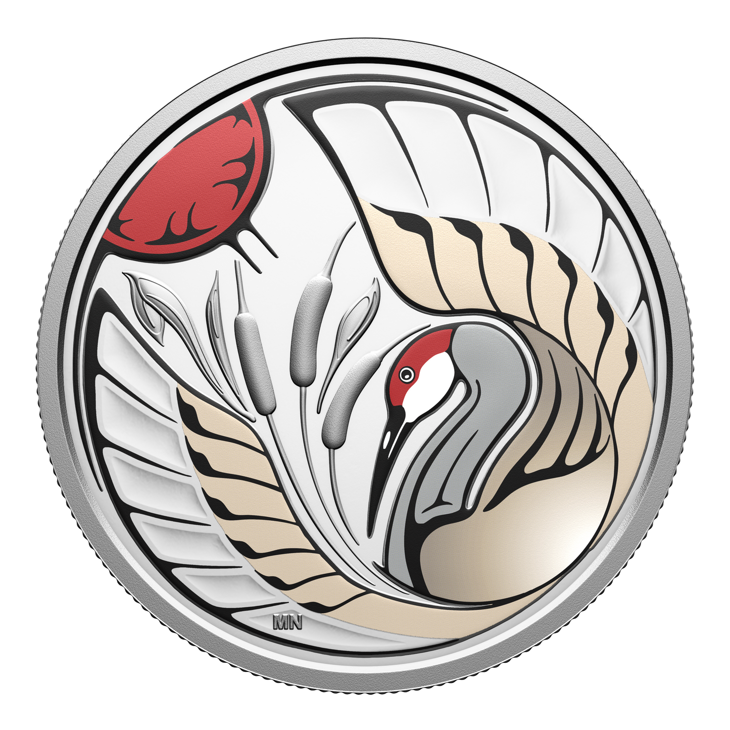 2026 Canada $15 Clan Animals: Sandhill Crane Fine Silver (No Tax)