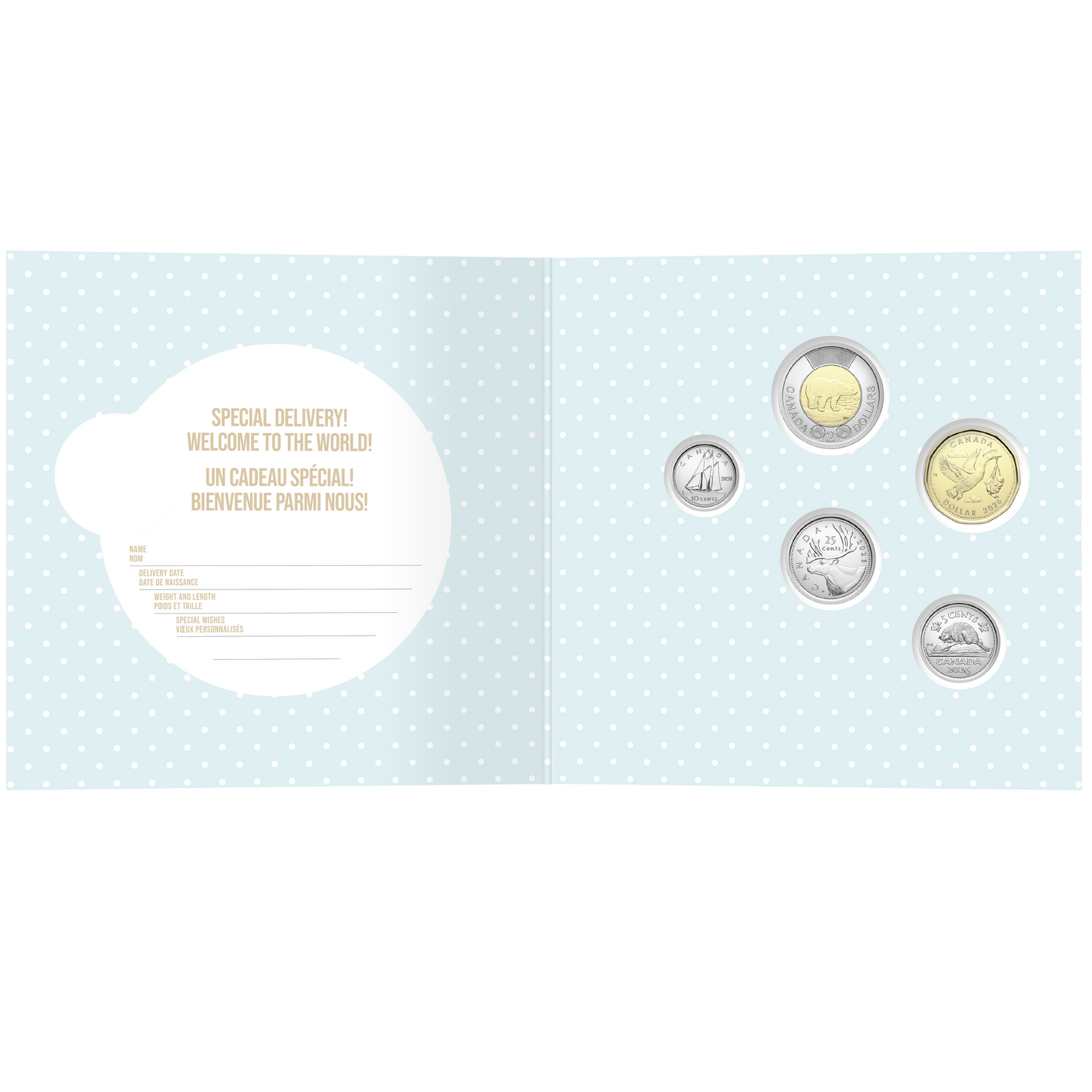 2026 Canada Baby Gift Set
