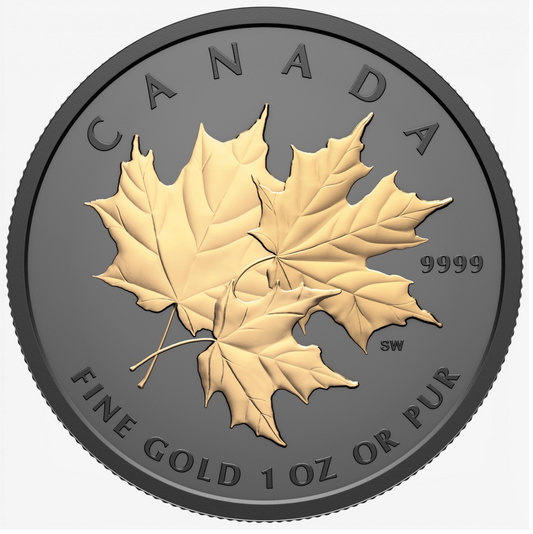 (Pre-Order) 2026 Canada $200 Triple Maple 1oz. Pure Gold Coin (No Tax)