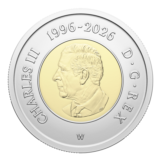 2026 W Canada $2 30th Anniversary of the Toonie Brilliant Uncirculated (MS63)