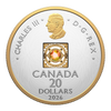 2026 Canada $20 Dancing Ammolite - Elements of Nature: Fire Fine Silver Coin