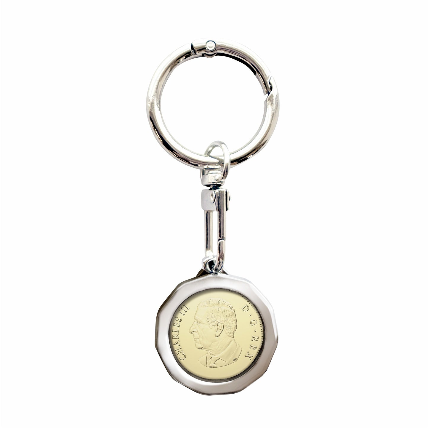 2026 Canada $1 Lucky Loonie in Keychain