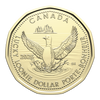2026 Canada $1 Lucky Loonie in Keychain