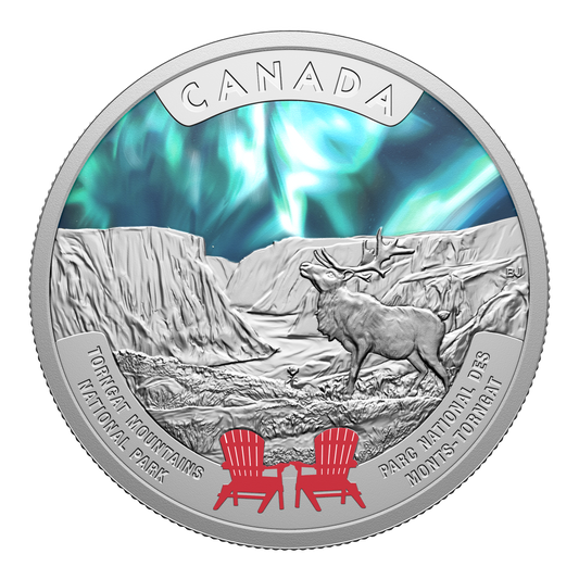 2026 $20 Canada's National Parks: Torngat Mountains National Parks Fine Silver (No Tax)