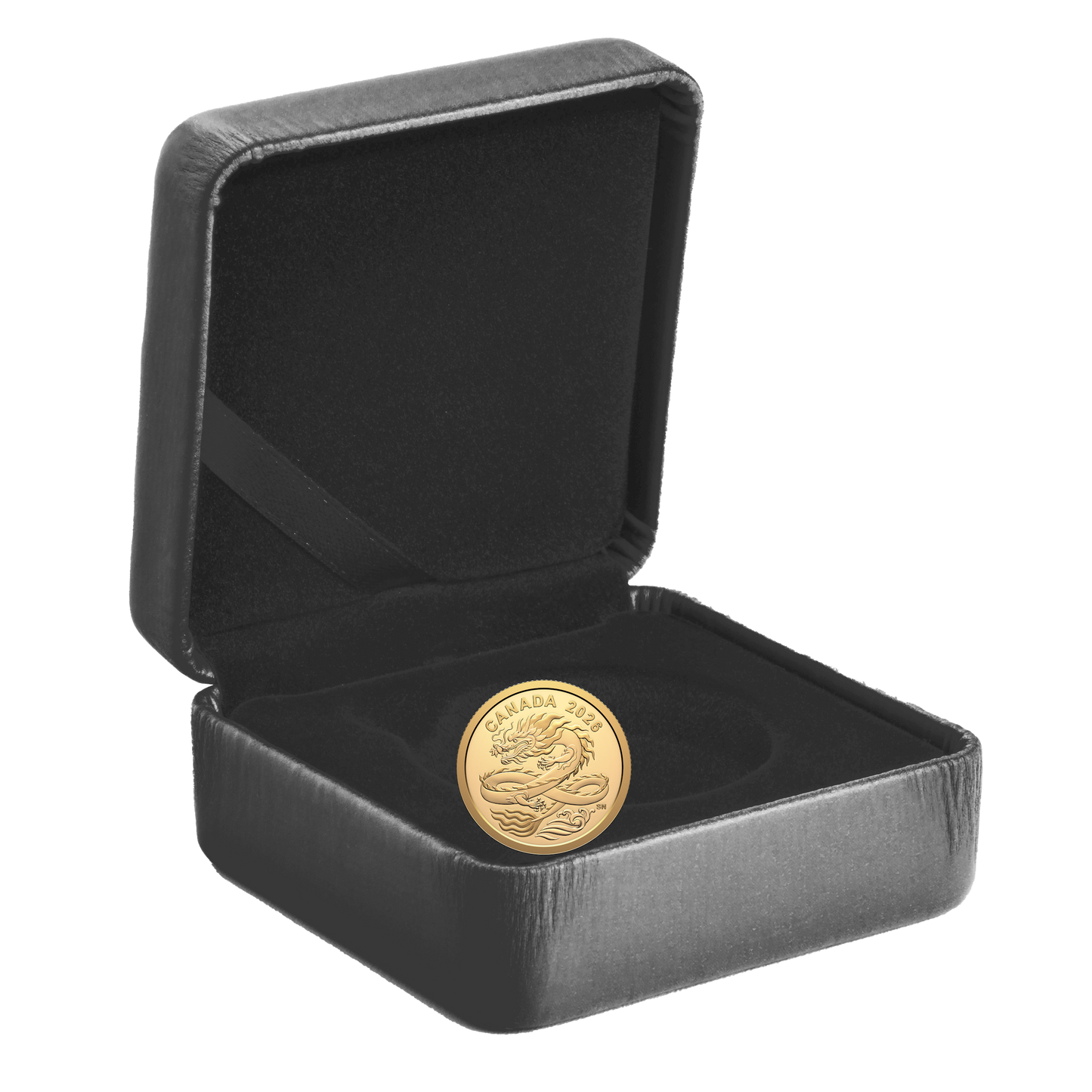 2026 Canada $8 Lucky Dragon 1/20 oz. 99.99% Pure Gold (No Tax)