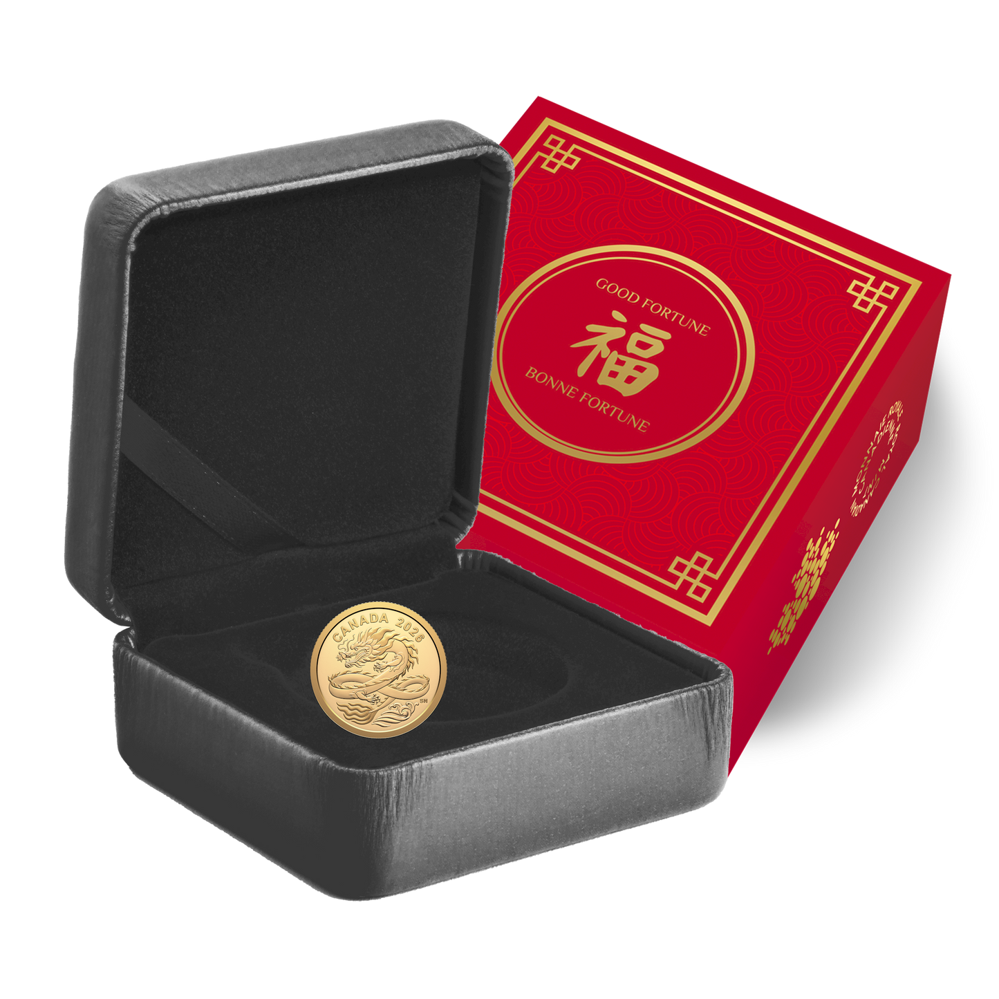 2026 Canada $8 Lucky Dragon 1/20 oz. 99.99% Pure Gold (No Tax)