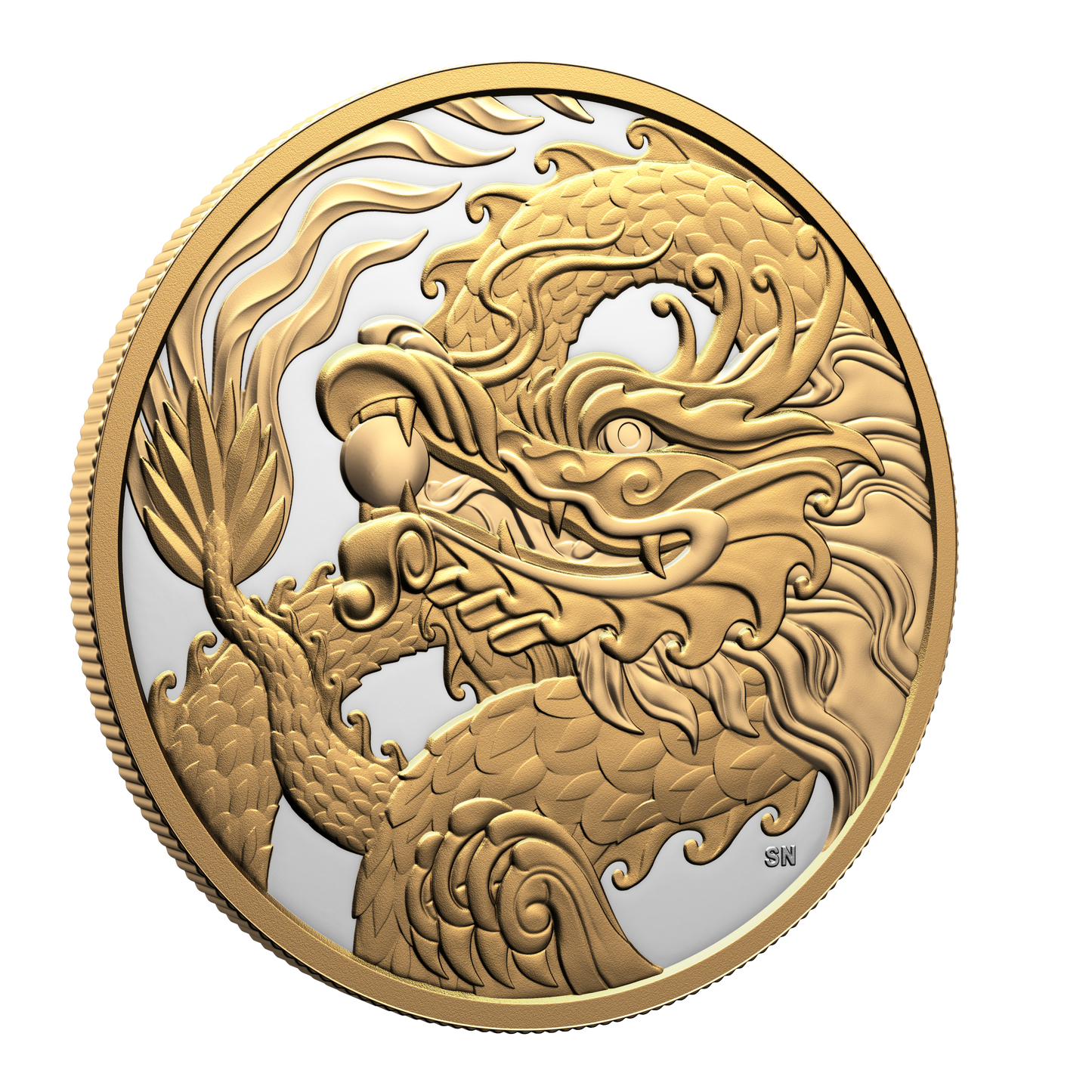 2026 Canada $50 Triumphant Dragon 5oz. Fine Silver (No Tax)