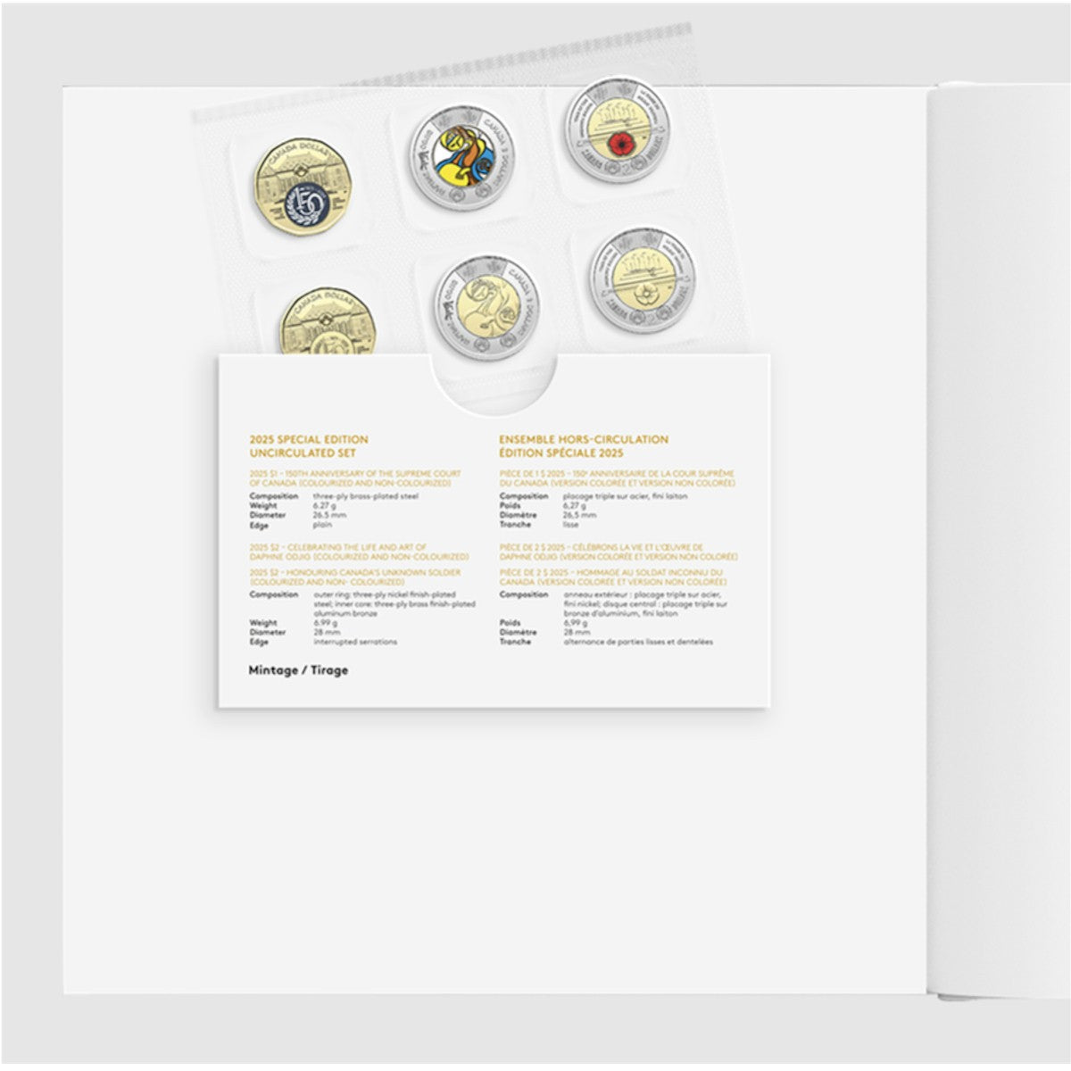 (Pre-Order) 2025 Royal Canadian Mint Annual Collection Book