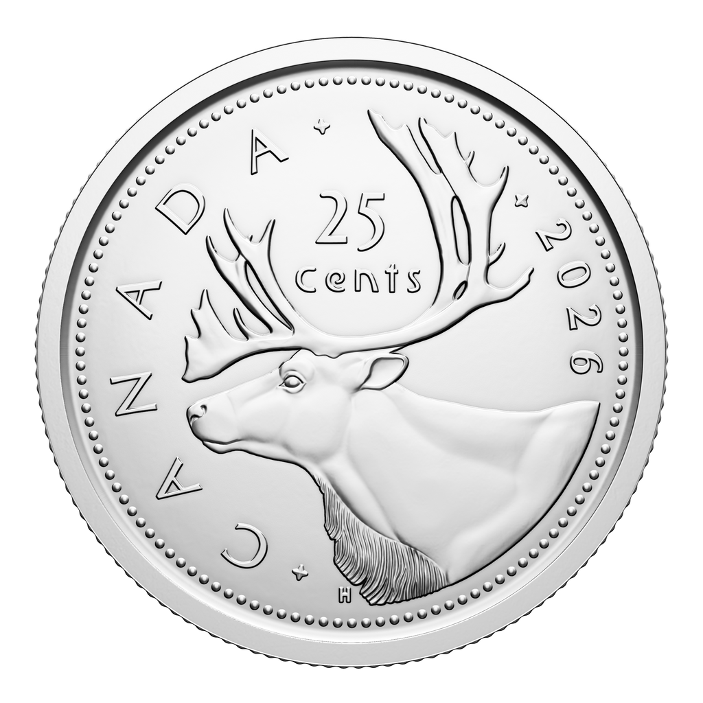 2026 Canada 25-cents Brilliant Uncirculated (MS63)