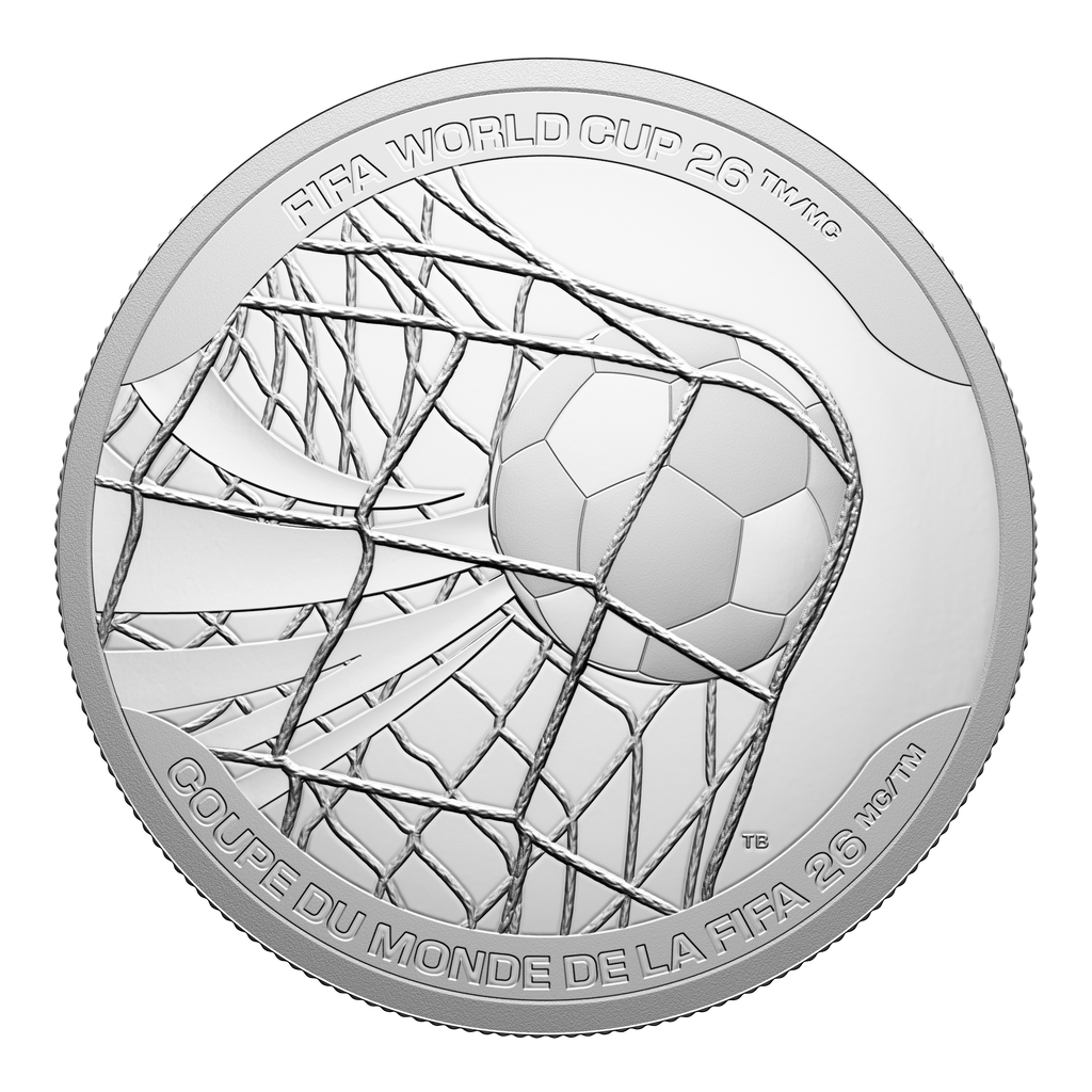 2026 Canada $20 FIFA World Cup 2026™ The Winning Goal Fine Silver (No Tax)