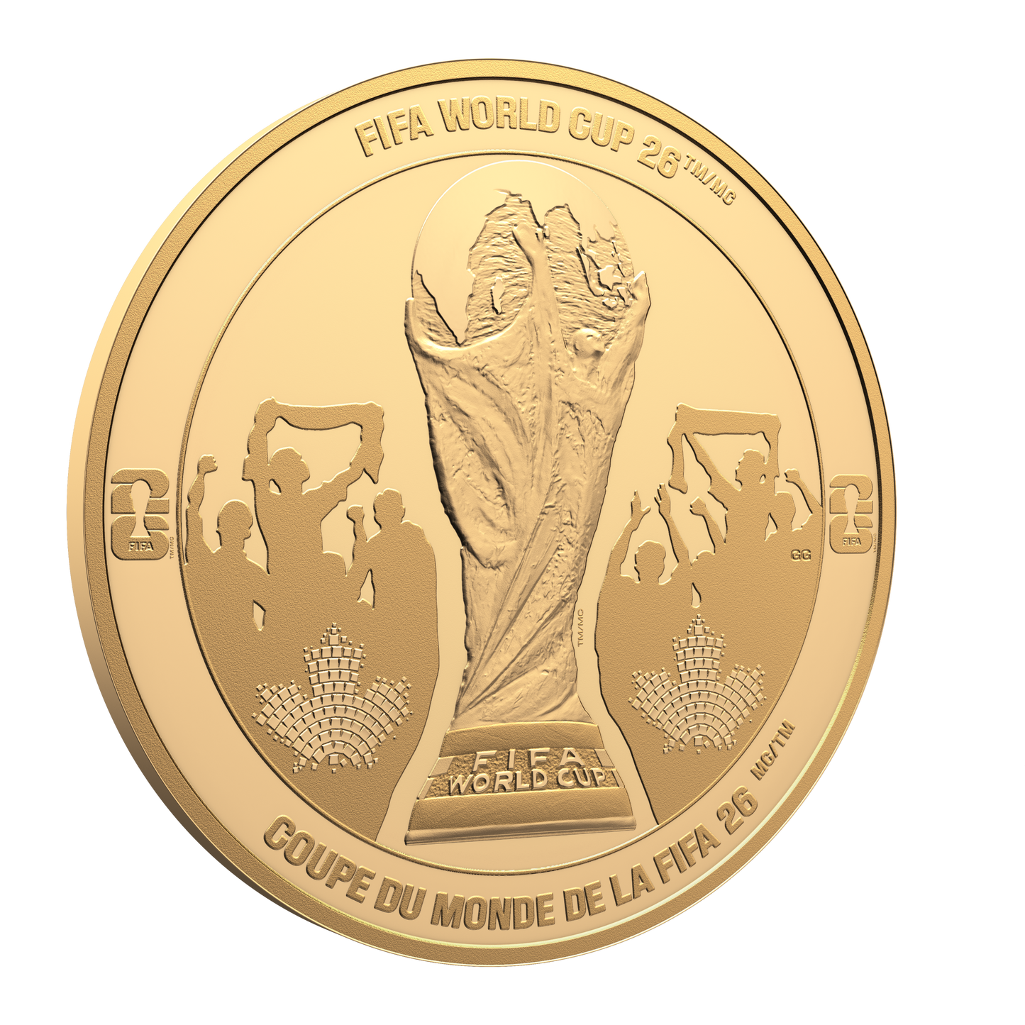 2026 Canada $350 FIFA World Cup 2026™: Celebration 5oz. Pure Gold Coin (No Tax)
