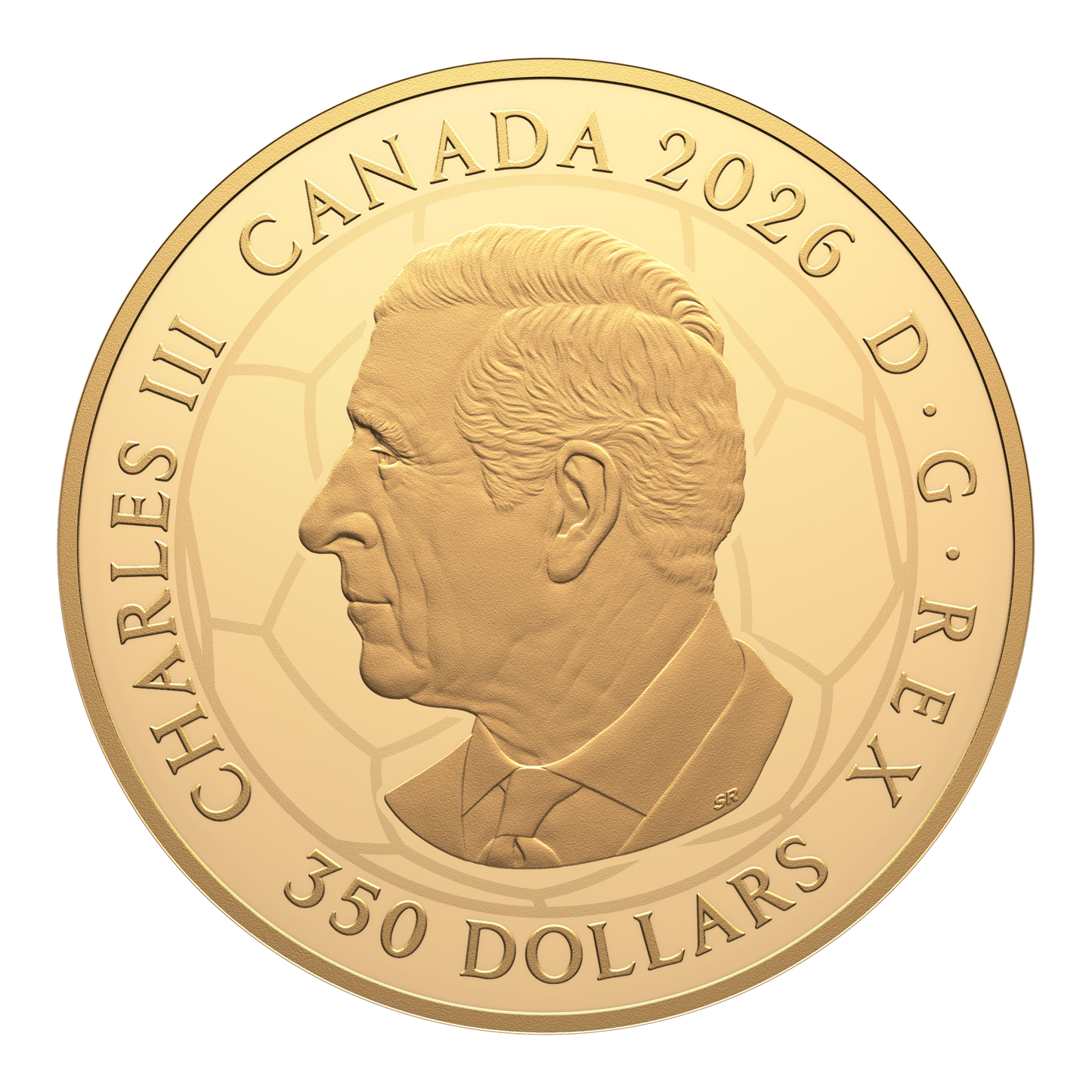 2026 Canada $350 FIFA World Cup 2026™: Celebration 5oz. Pure Gold Coin (No Tax)