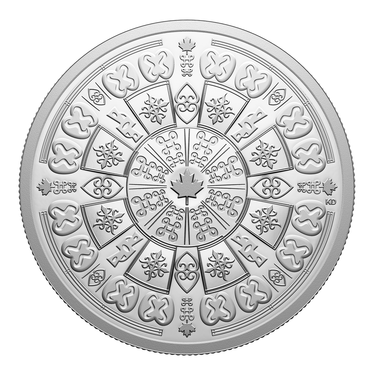 2026 Canada $20 Commemorating Black History: Adinkra Symbols Fine Silv ...