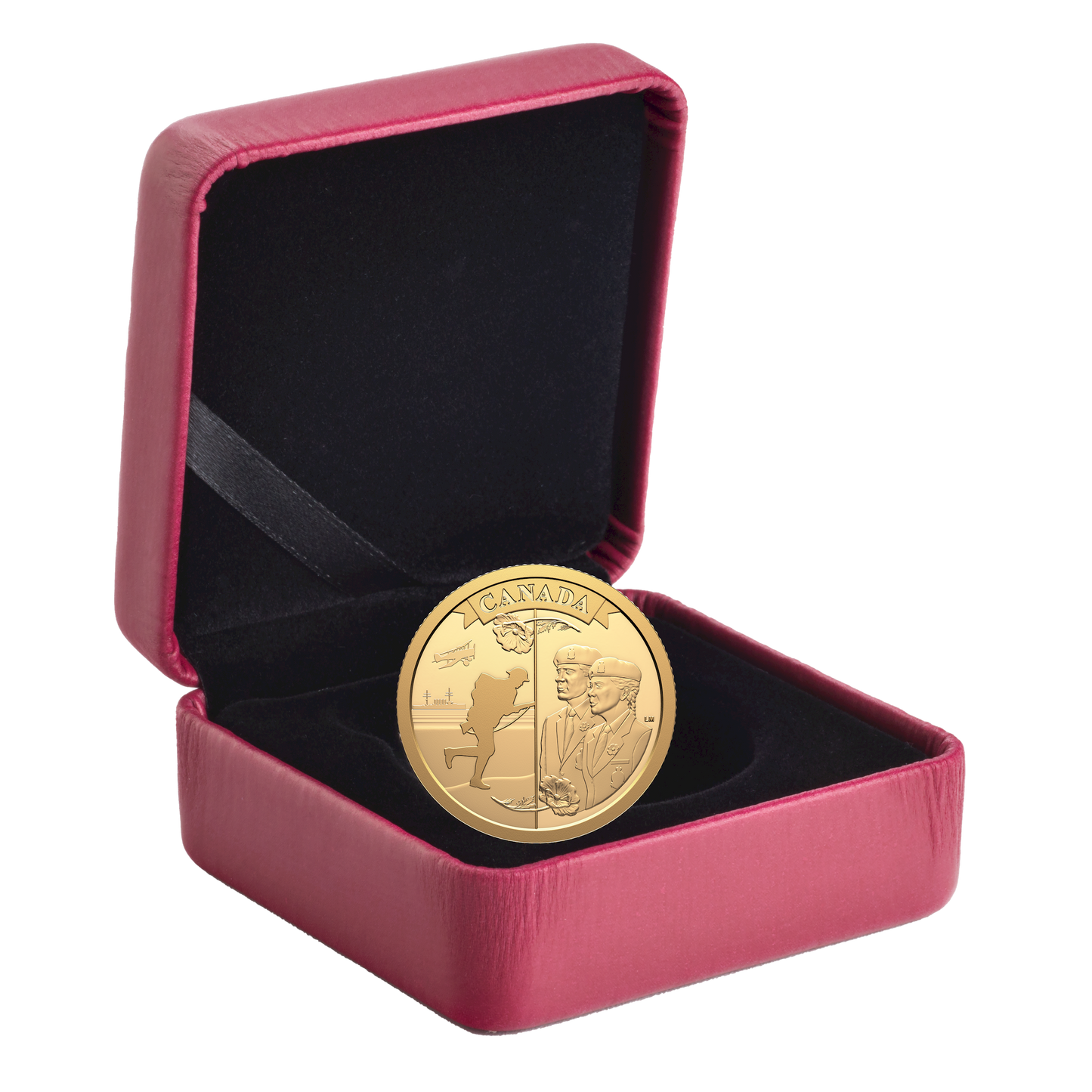 2026 Canada $100 100th Anniversary of the Royal Canadian Legion 1/4 oz. Pure Gold (No Tax)