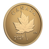 (Pre-Order) 2027 Canada $1 Iconic Maple Leaf 0.5 g Pure Gold Coin (No Tax)