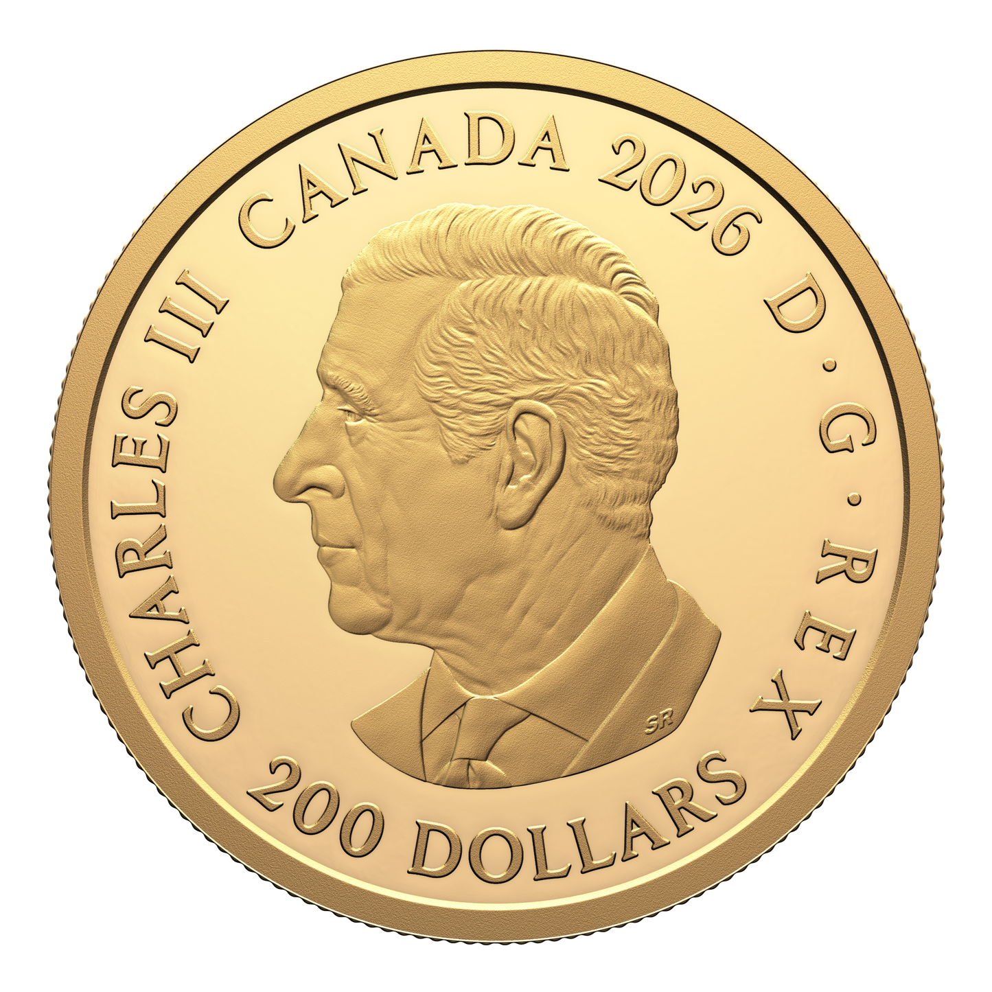 2026 Canada $200 FIFA World Cup 2026™: We All Play Together 1oz. Pure Gold (No Tax)