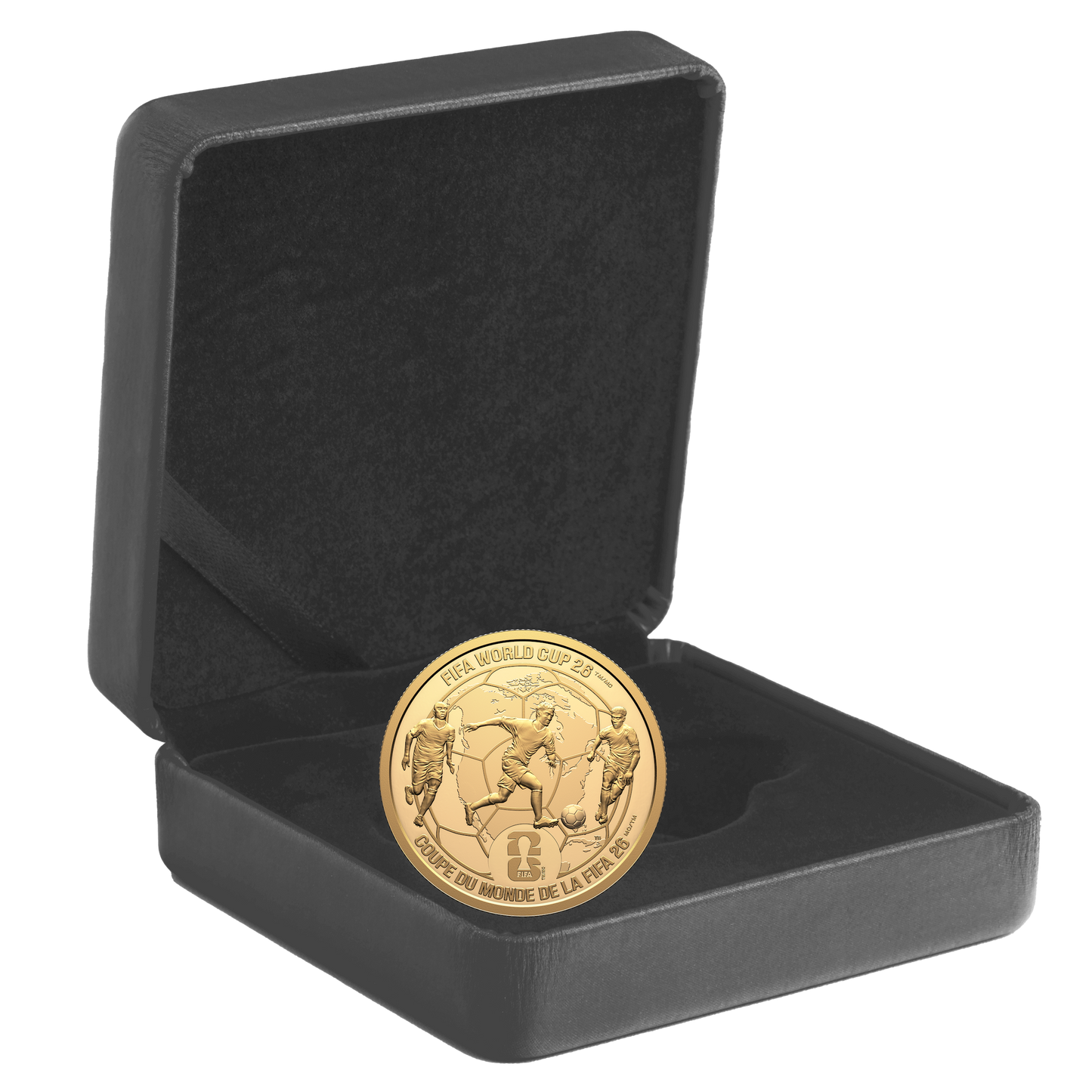 2026 Canada $200 FIFA World Cup 2026™: We All Play Together 1oz. Pure Gold (No Tax)