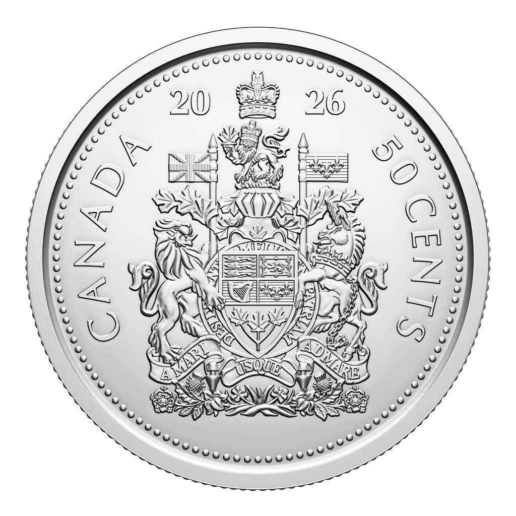 2026-W Canada 50-cents Brilliant Uncirculated (MS63)