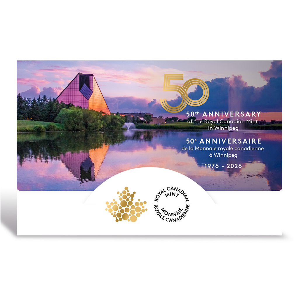 RDC 2026 Canada 50th Anniversary of the RCM - Winnipeg Collector's Edition Non-Circulation Coin Set (ripped envelope)