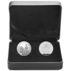 2026 Canada/UK 100th Anniversary of the Birth of Queen Elizabeth II Fine Silver 2-coin Set (No Tax)