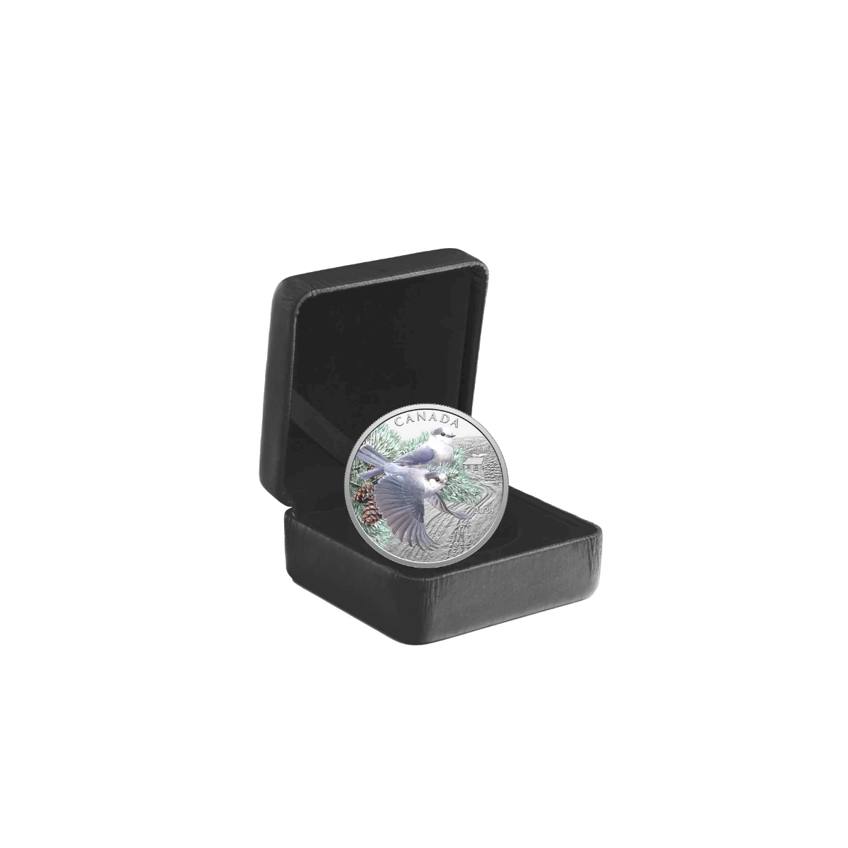 (Pre-Order) 2026 Canada $20 Colourful Birds: Canada Jays Fine Silver (No Tax)