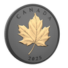 2025 Canada $20 Gilded Elegant Maple Leaf Fine Silver (No Tax)