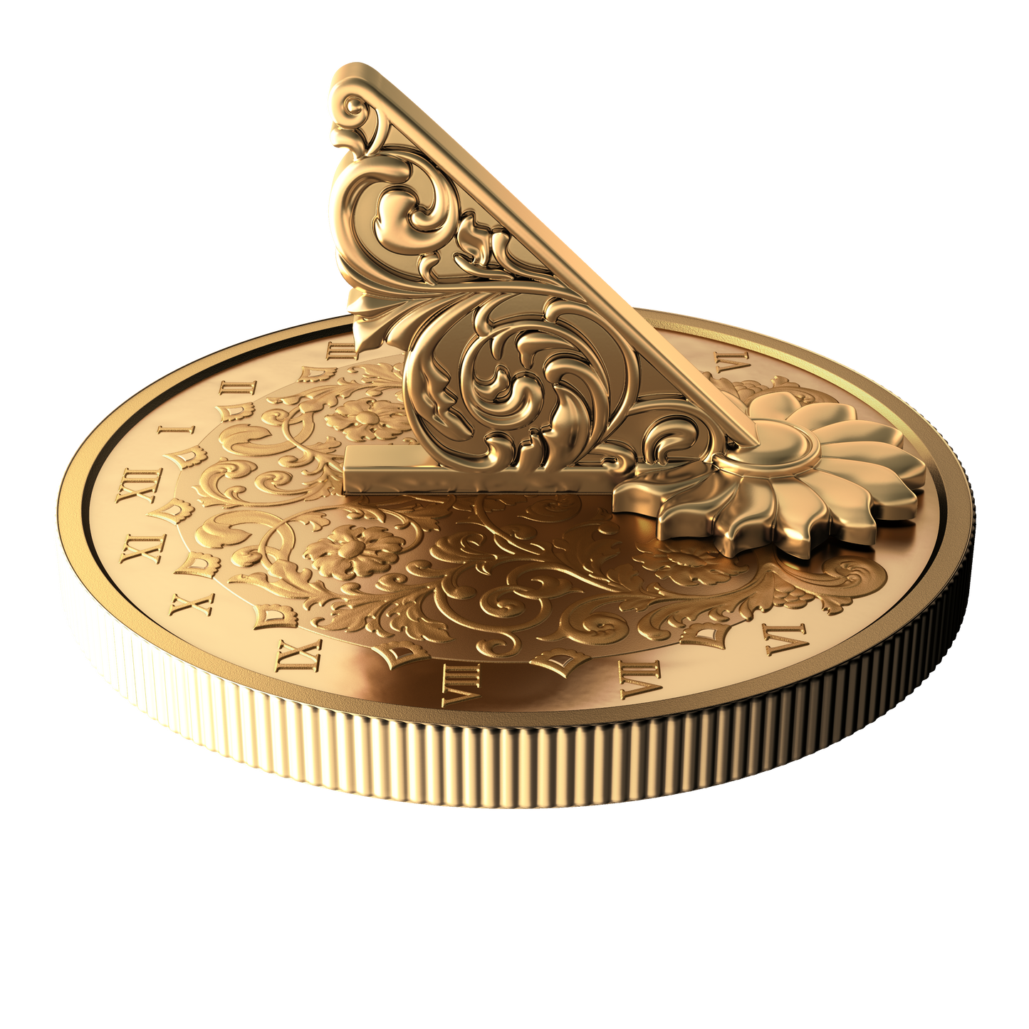 2025 Canada $20 The Gilded Sundial Fine Silver Coin