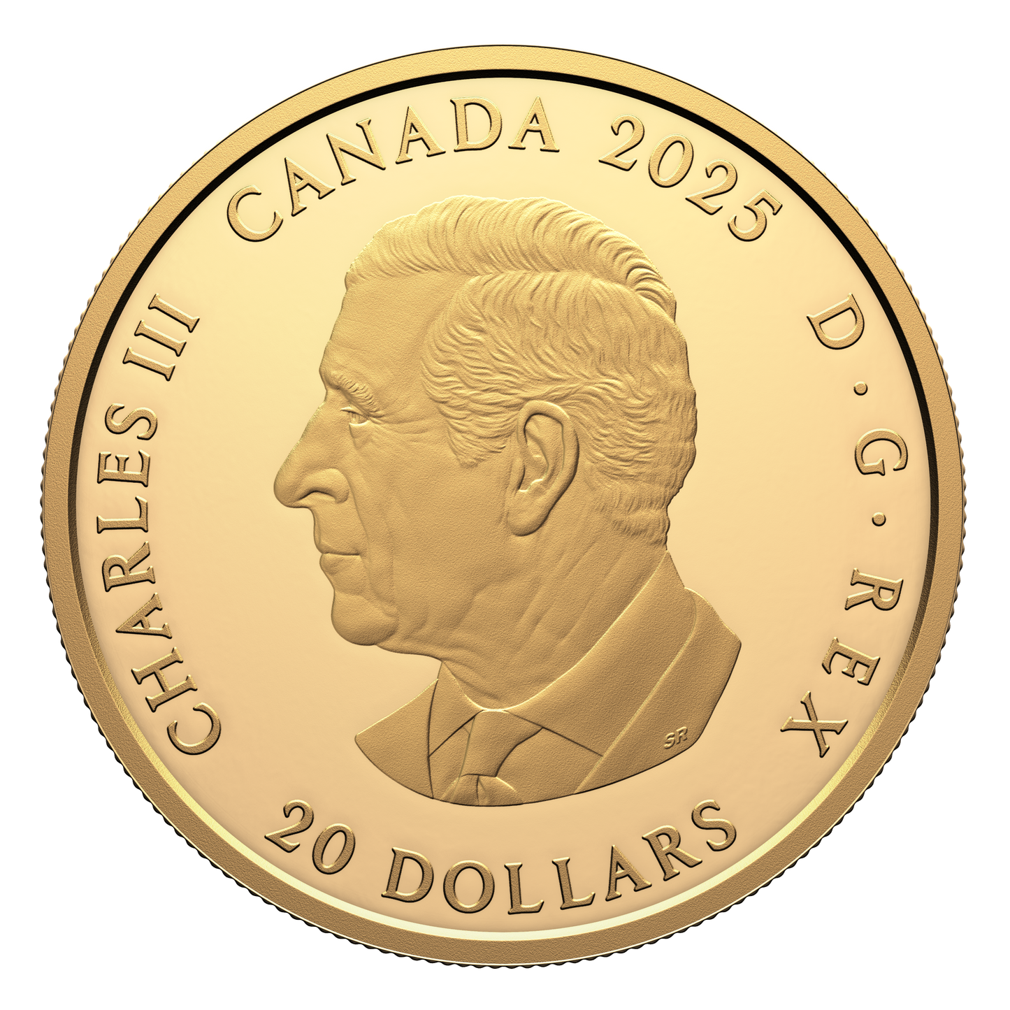 2025 Canada $20 The Gilded Sundial Fine Silver Coin