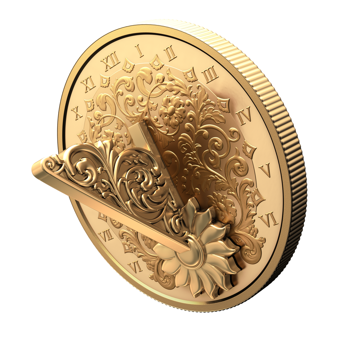 2025 Canada $20 The Gilded Sundial Fine Silver Coin