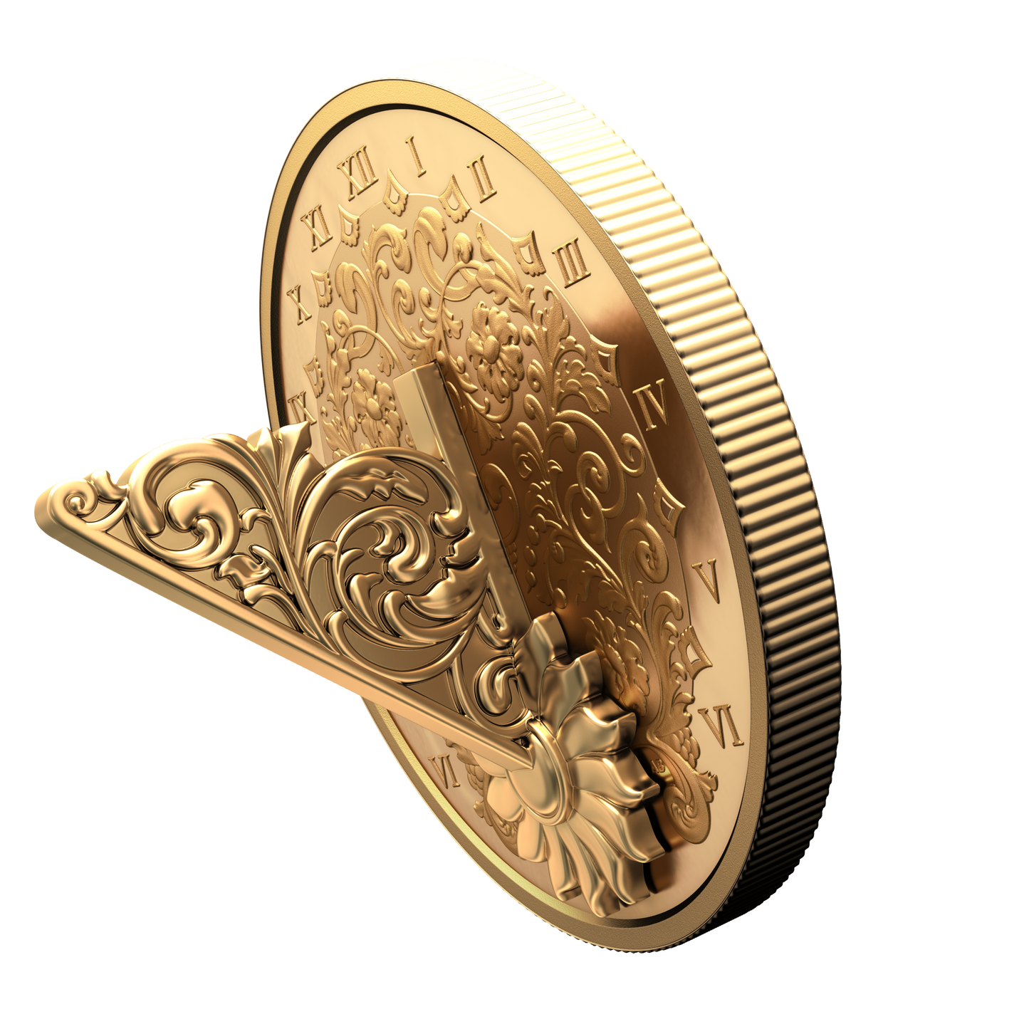 2025 Canada $20 The Gilded Sundial Fine Silver Coin