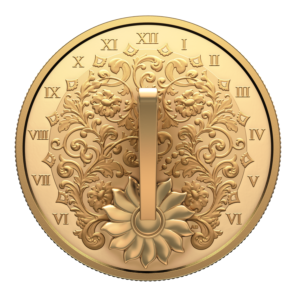 2025 Canada $20 The Gilded Sundial Fine Silver Coin