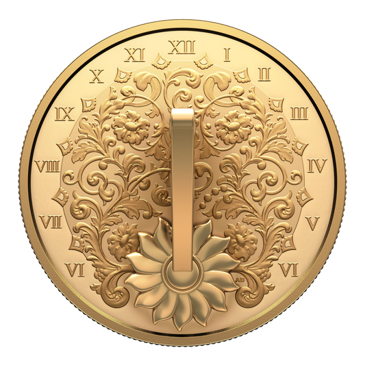 2025 Canada $20 The Gilded Sundial Fine Silver Coin