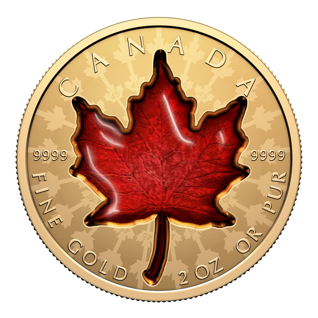 2024 Canada $200 Proud Maple 2oz. Pure Gold Coin (No Tax)
