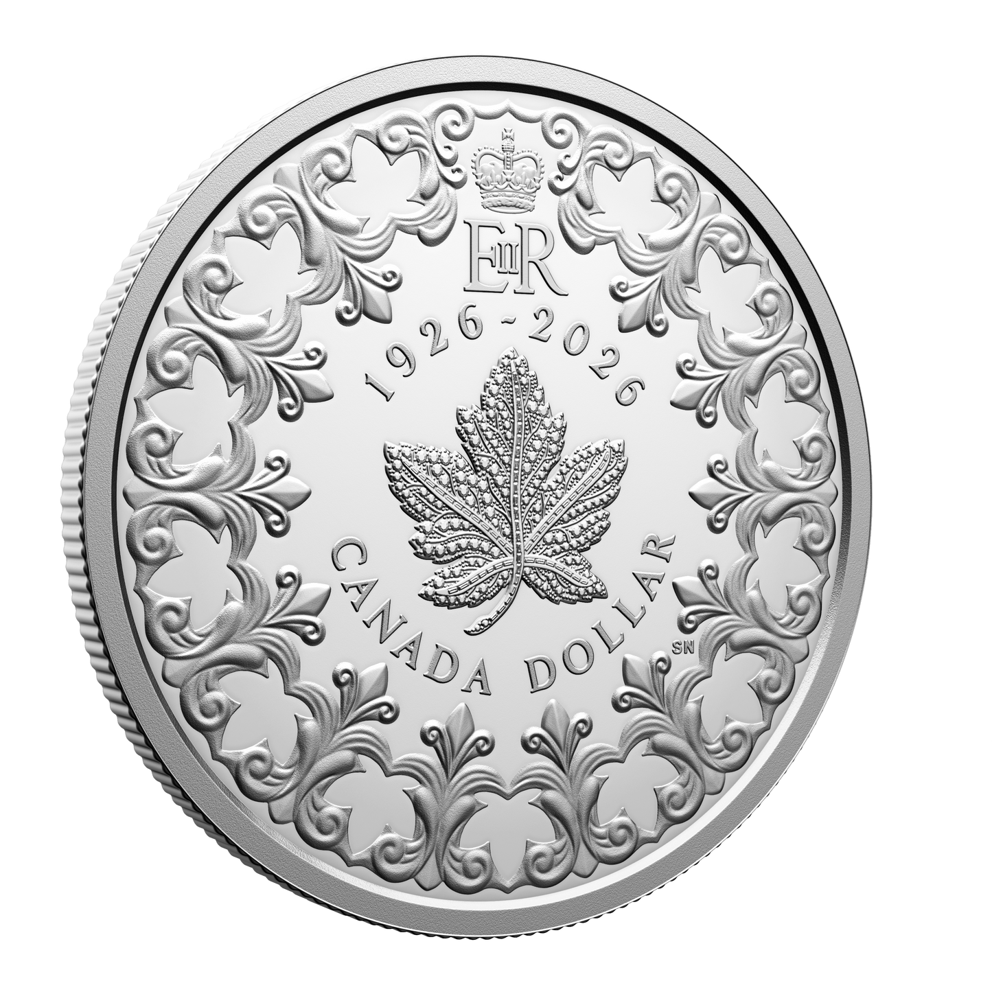 2026 Canada 100th Anniversary of the Birth of Queen Elizabeth II Special Edition Proof Silver Dollar (No Tax)