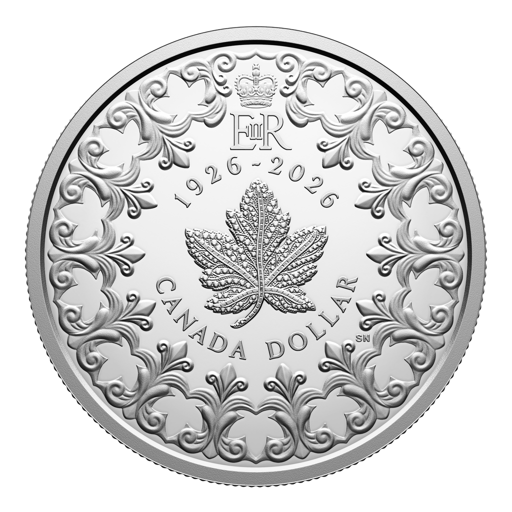 2026 Canada 100th Anniversary of the Birth of Queen Elizabeth II Special Edition Proof Silver Dollar (No Tax)