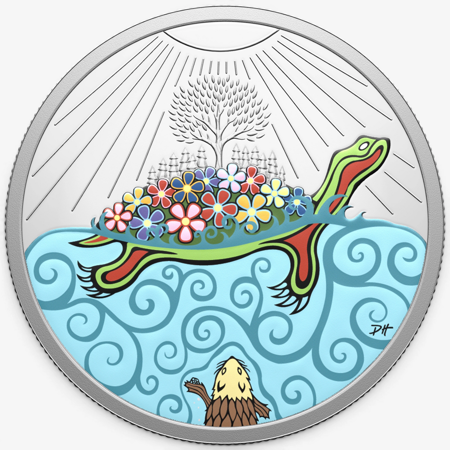 (Pre-Order) 2026 Canada $20 Turtle Island Fine Silver (No Tax)