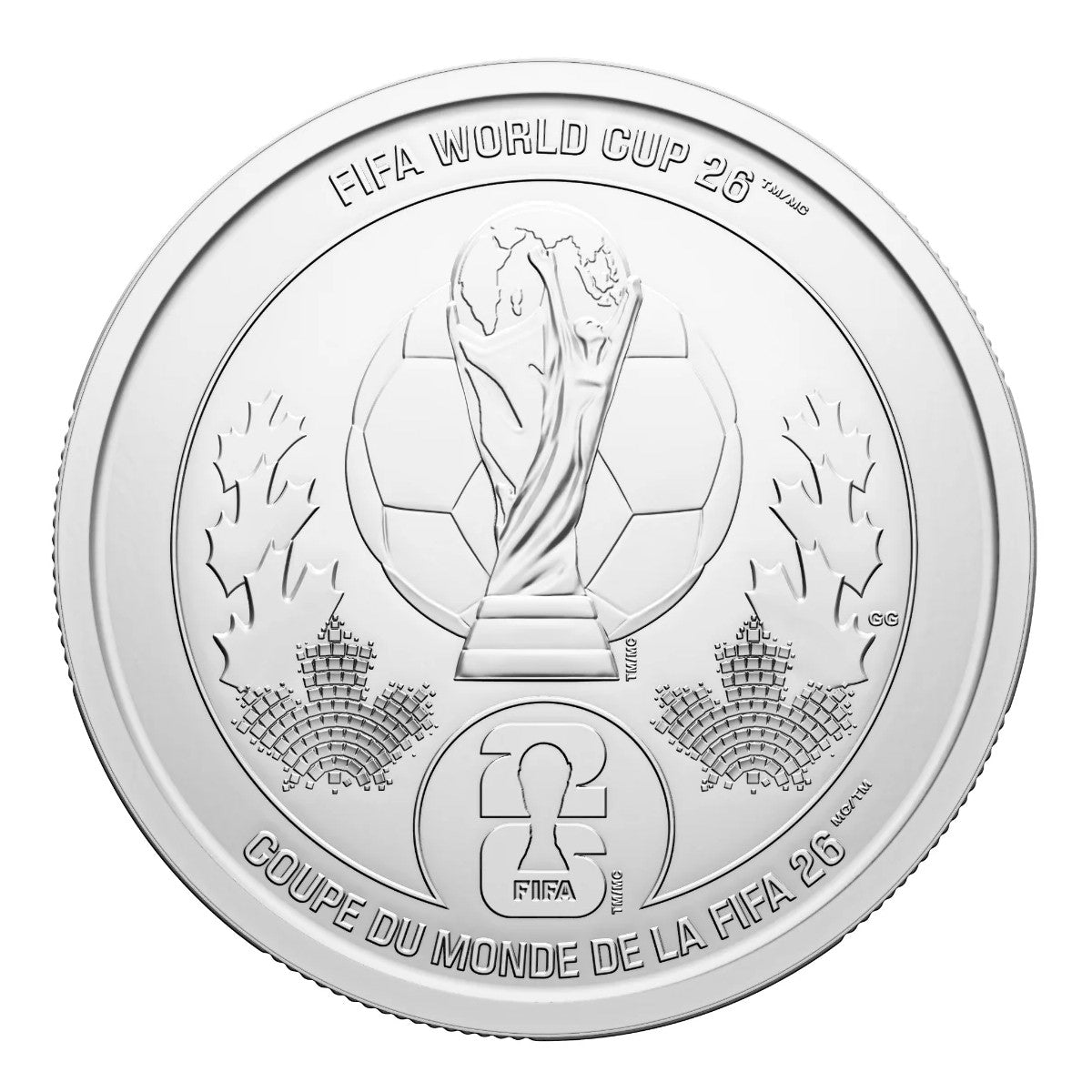 (Pre-Order) 2026 Canada FIFA World Cup 2026TM/MC Five Coin Set
