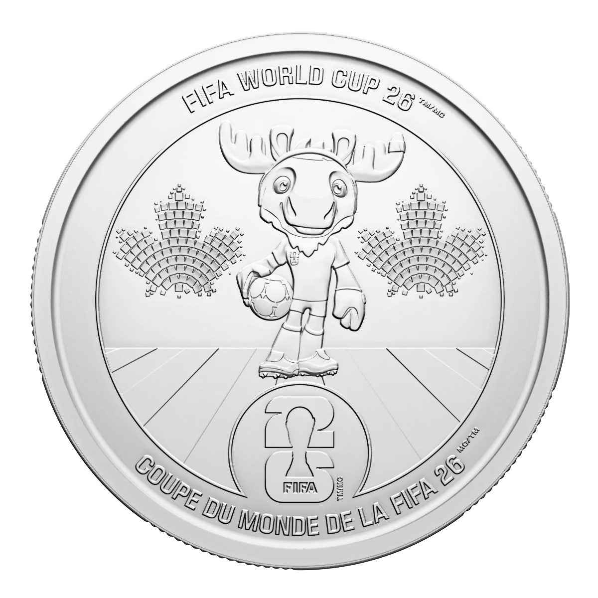 (Pre-Order) 2026 Canada FIFA World Cup 2026TM/MC Five Coin Set