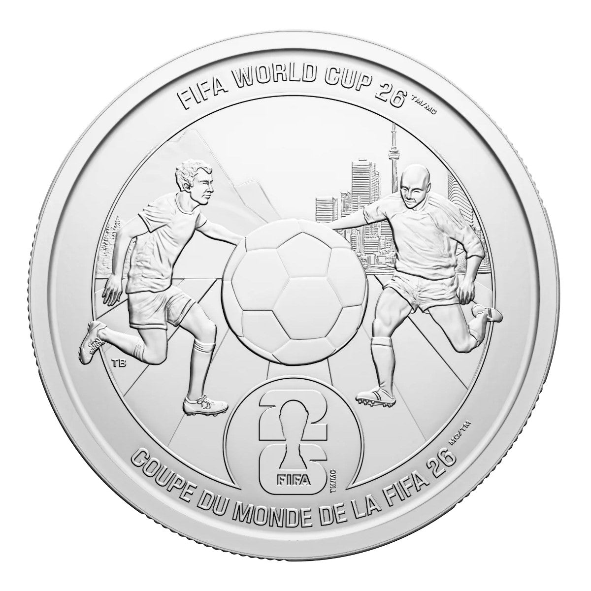 (Pre-Order) 2026 Canada FIFA World Cup 2026TM/MC Five Coin Set