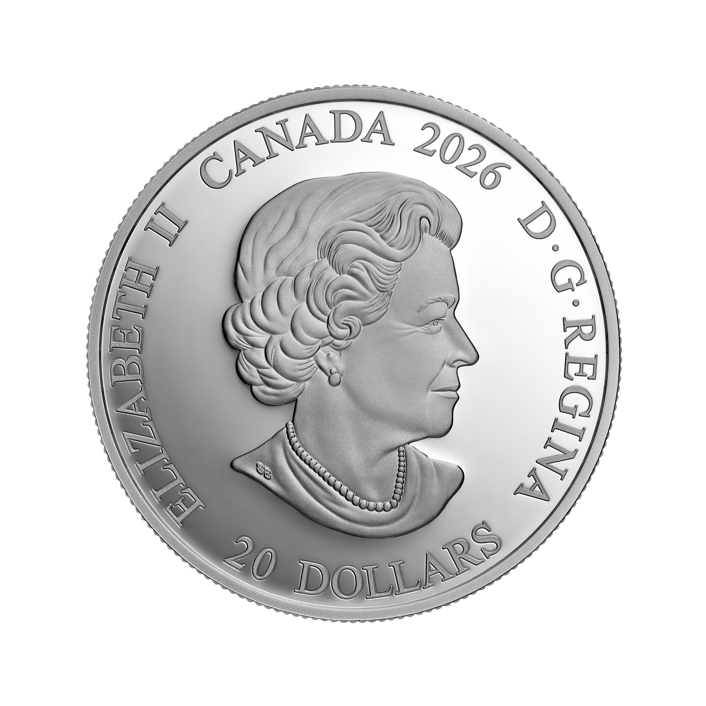 2026 Canada $20 Crown Jewels: A Tribute to the 100th Anniversary of the Birth of Elizabeth II Fine Silver