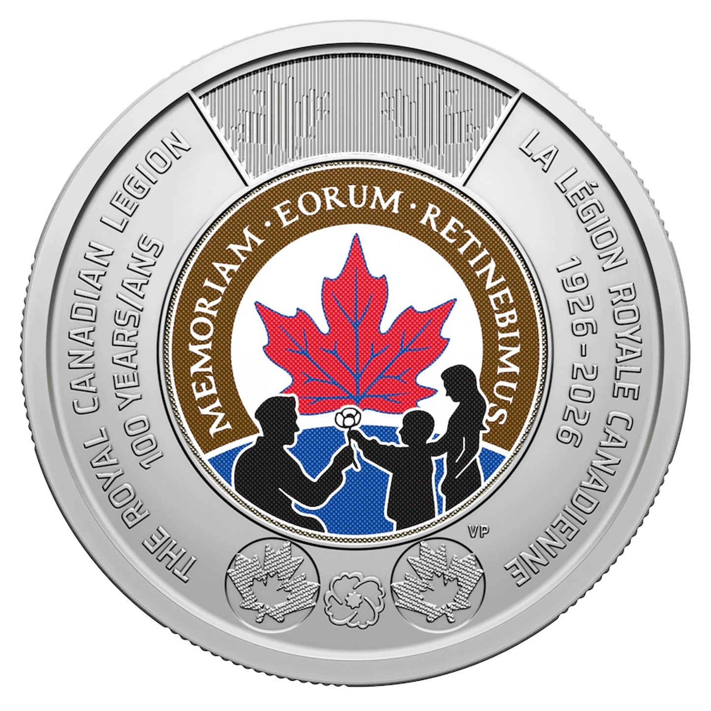 2026 $2 100th Anniversary of the Royal Canadian Legion Special Wrapped Roll Box Set